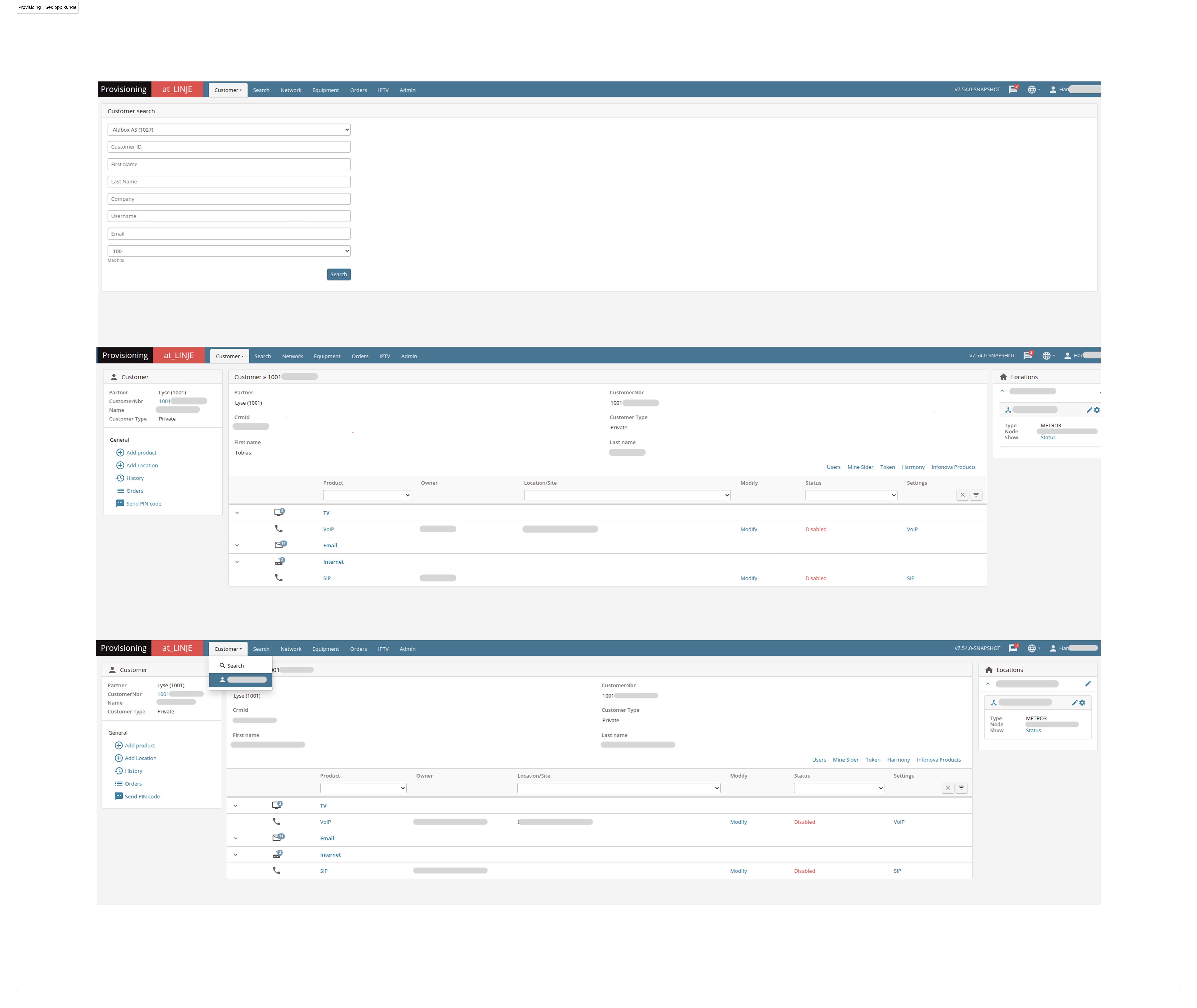 Altibox Provisioning